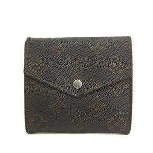 00184088#  V Louis Vuitton Wallet Portefeiulle Elise Trifold Monogram